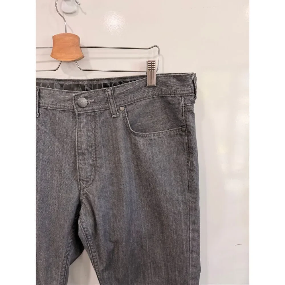 Marc Anthony Slim Fit Gray Jeans 36x30 Men